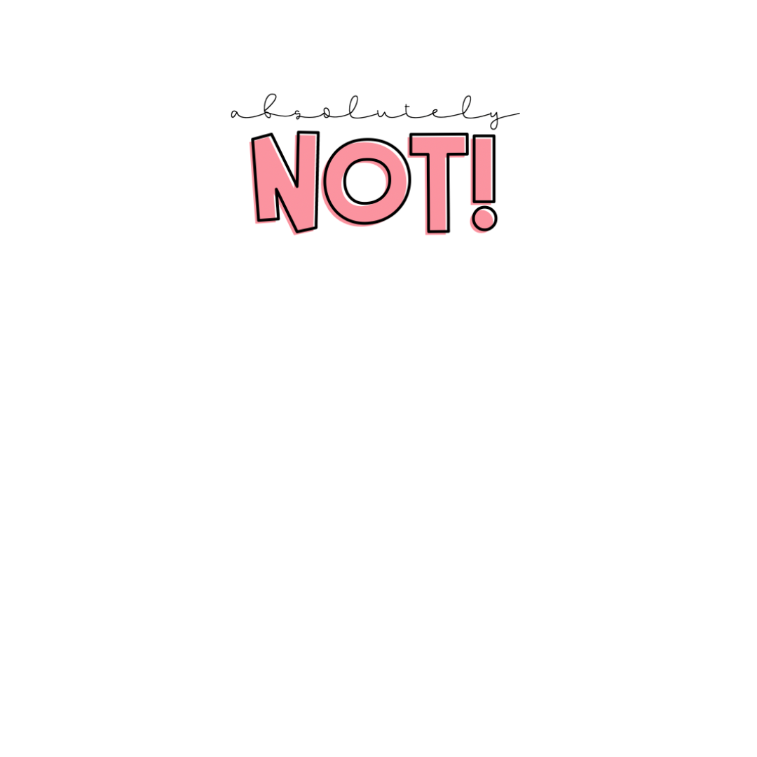 absolutely not! notepad