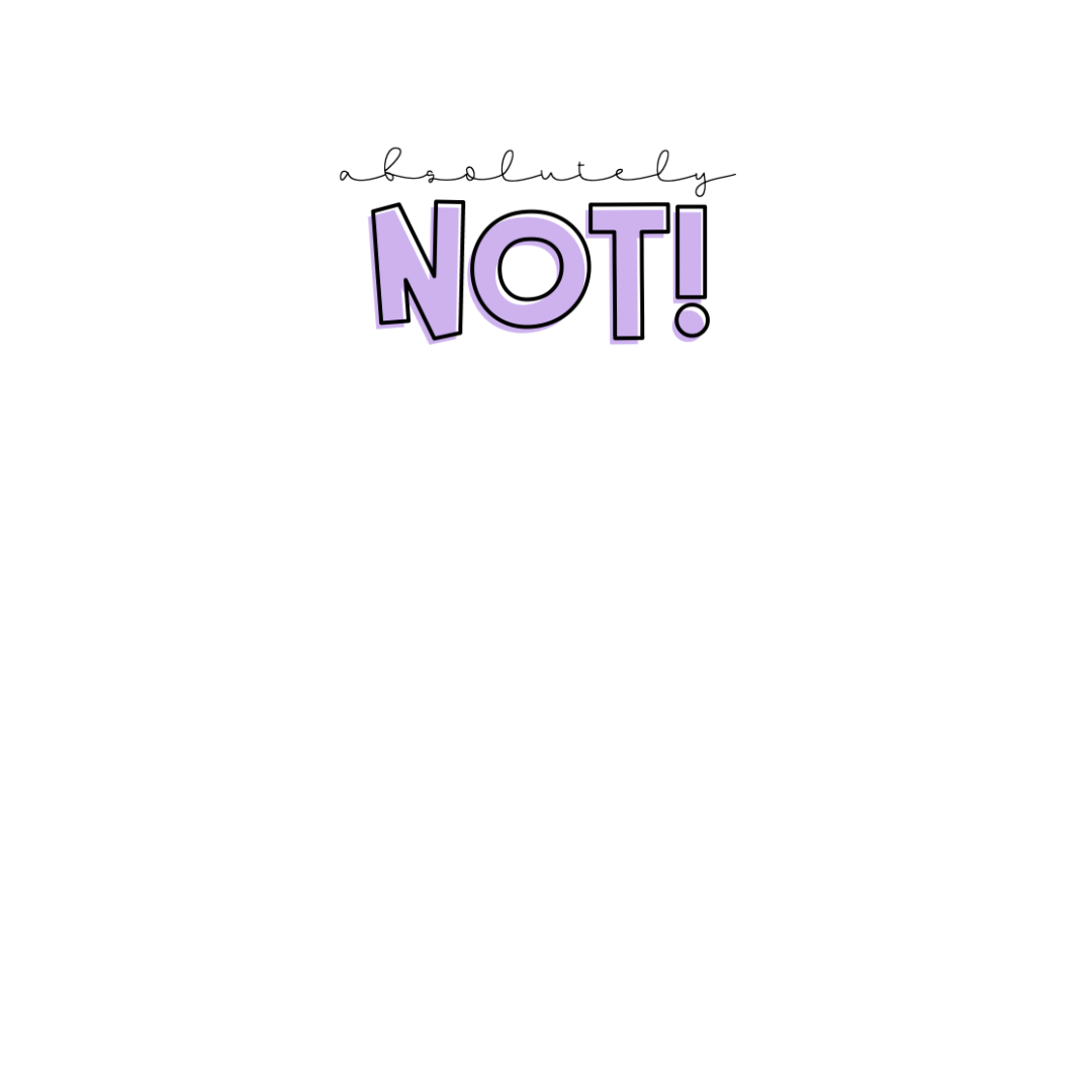 absolutely not! notepad
