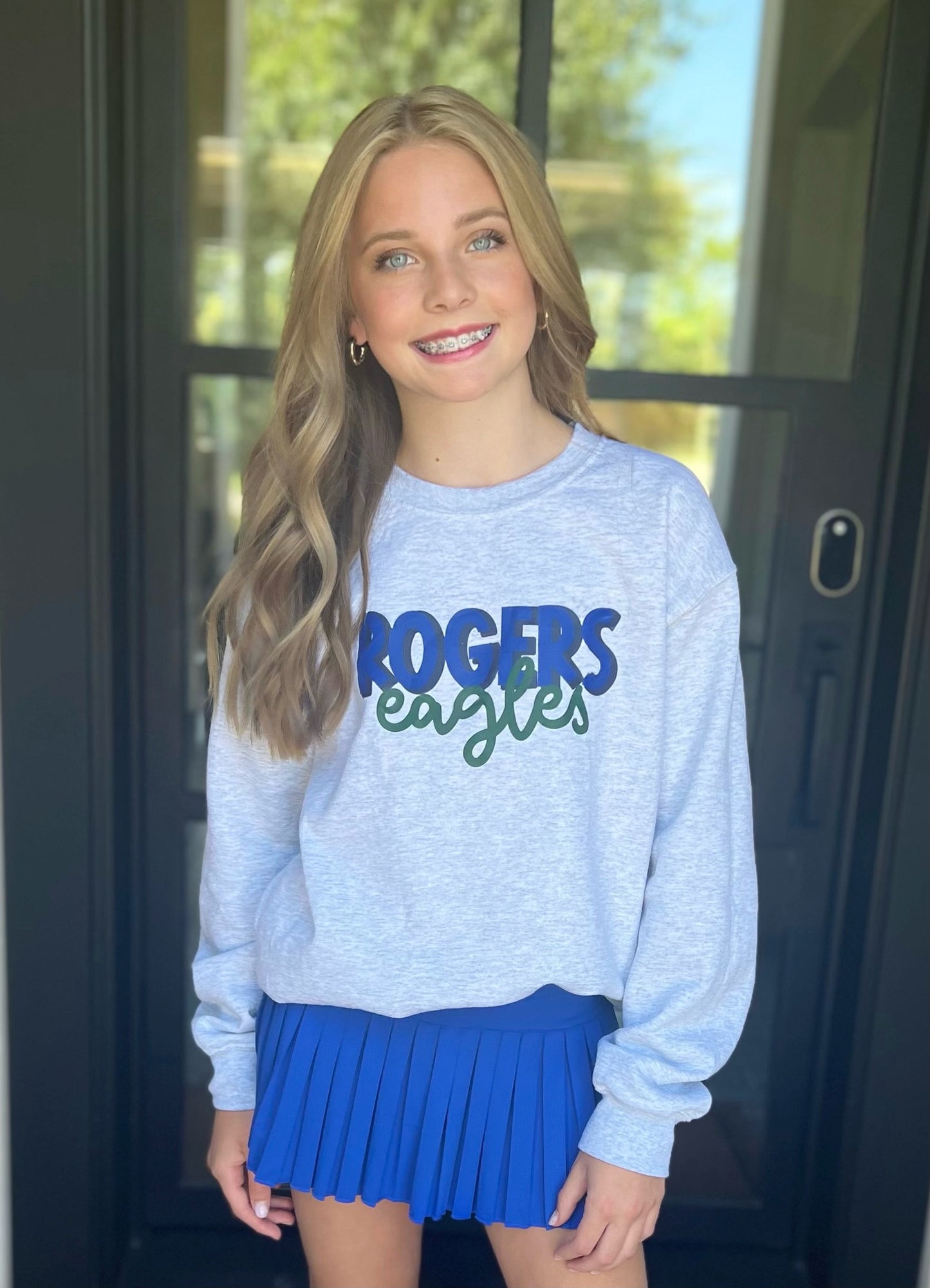 rogers eagles sweatshirt | ash