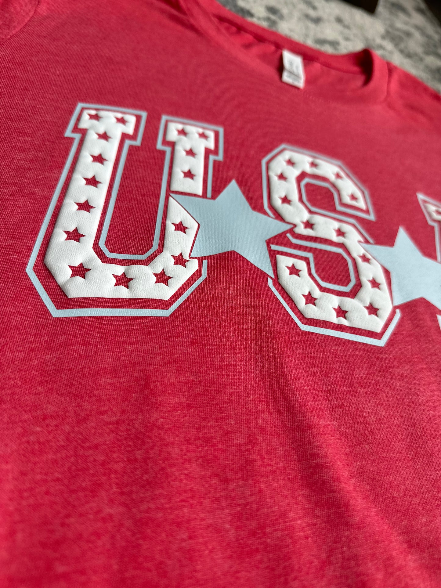 puff usa tee | blue