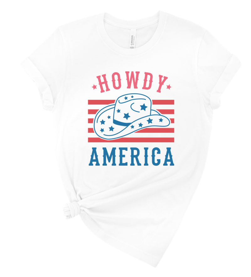 howdy America tee