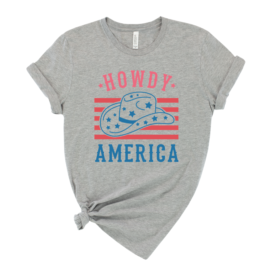 howdy America tee