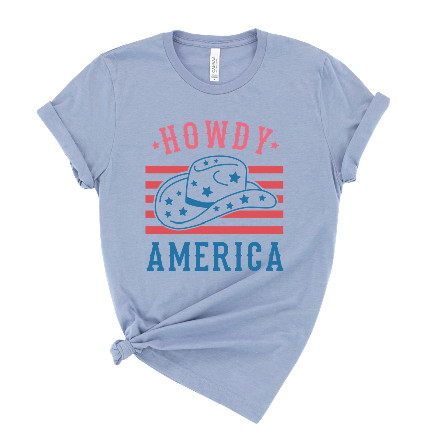 howdy America tee