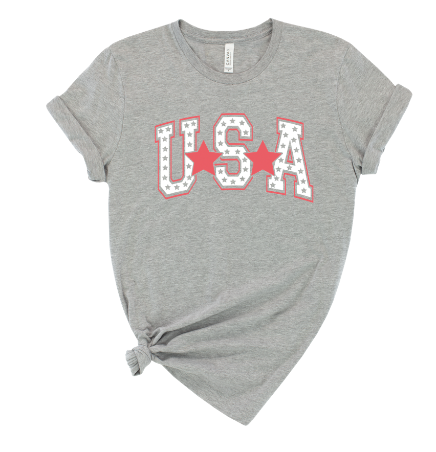 puff usa tee | red
