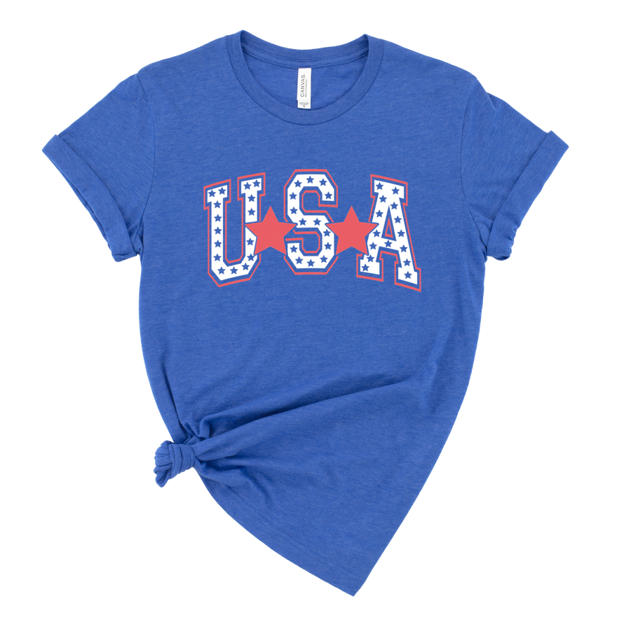 puff usa tee | red
