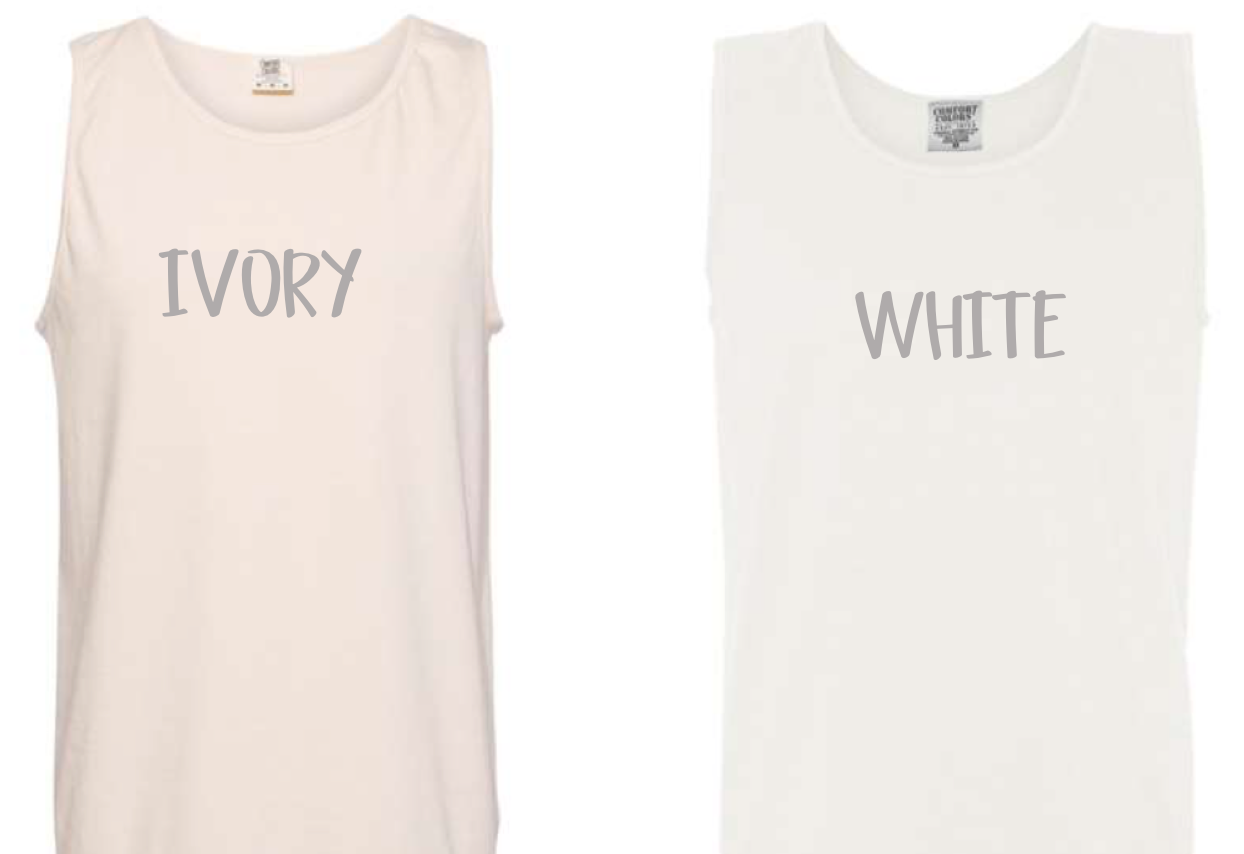 multi-color flashy usa tank | comfort colors