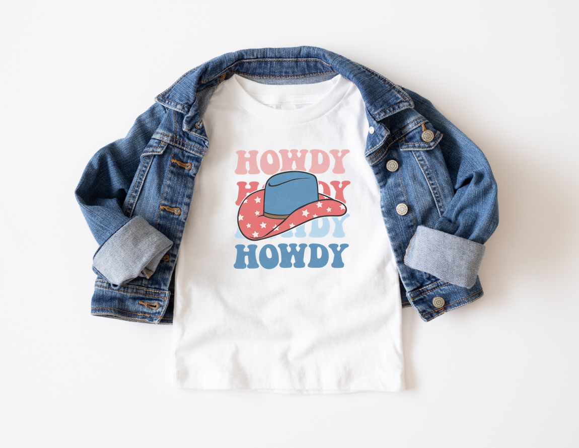 *kids* festive howdy tee