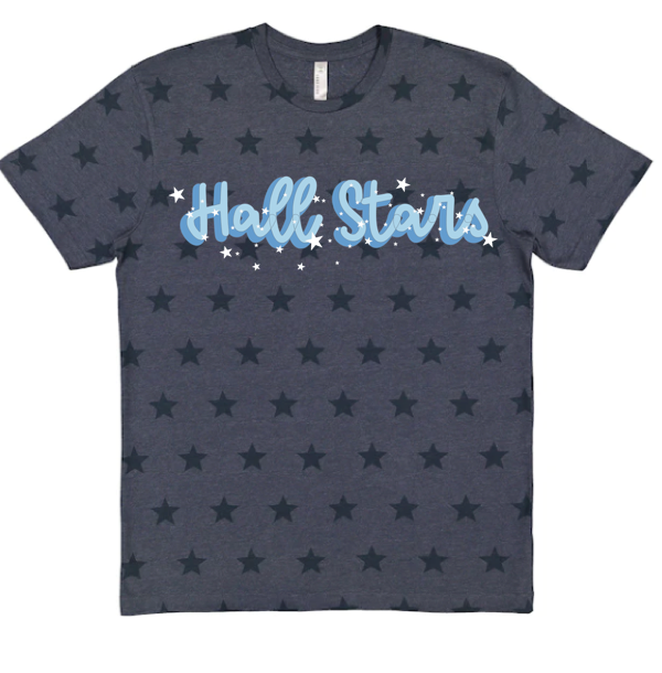 Hall π stars on stars | navy