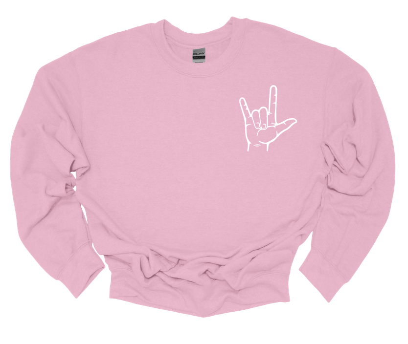 inclusion era sweatshirt | light pink *adult only*