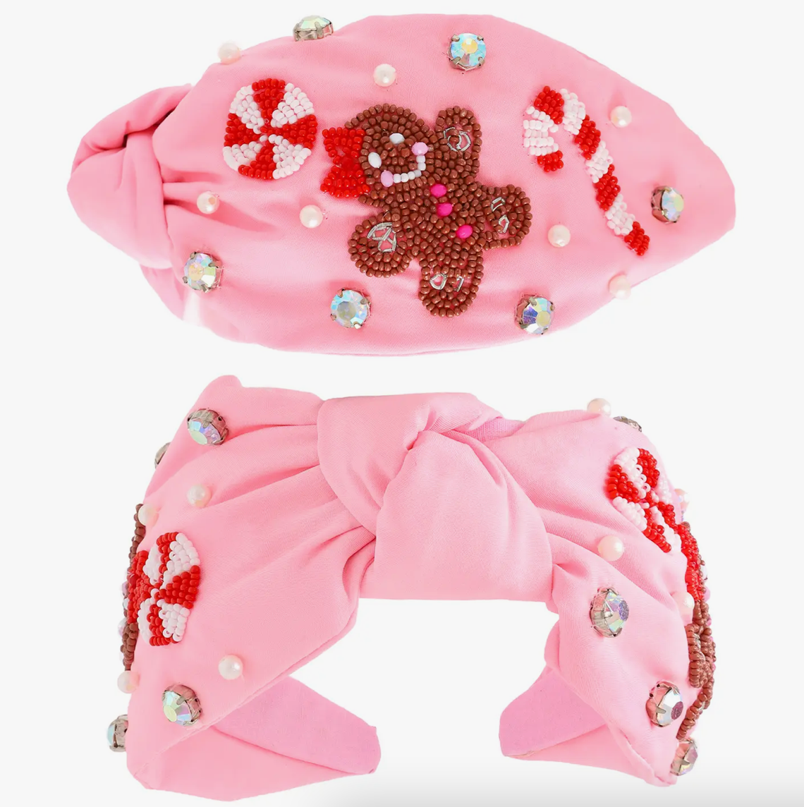 gingerbread headband | pink