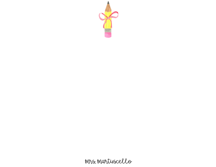 pencil coquette bow notepad