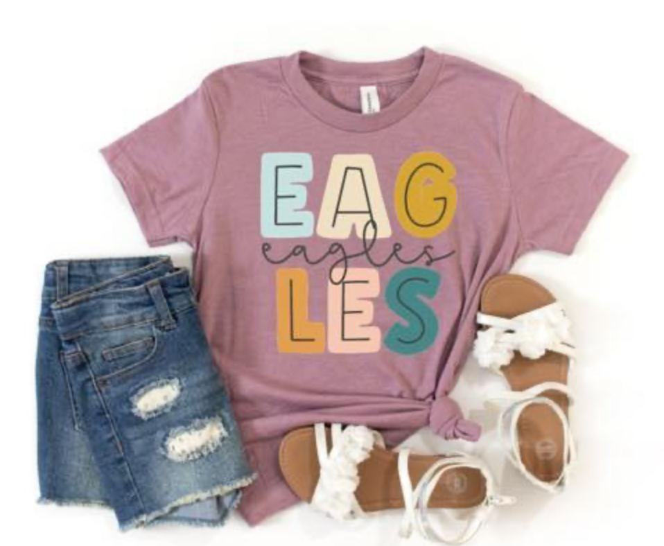 Double Block Eagles Tee