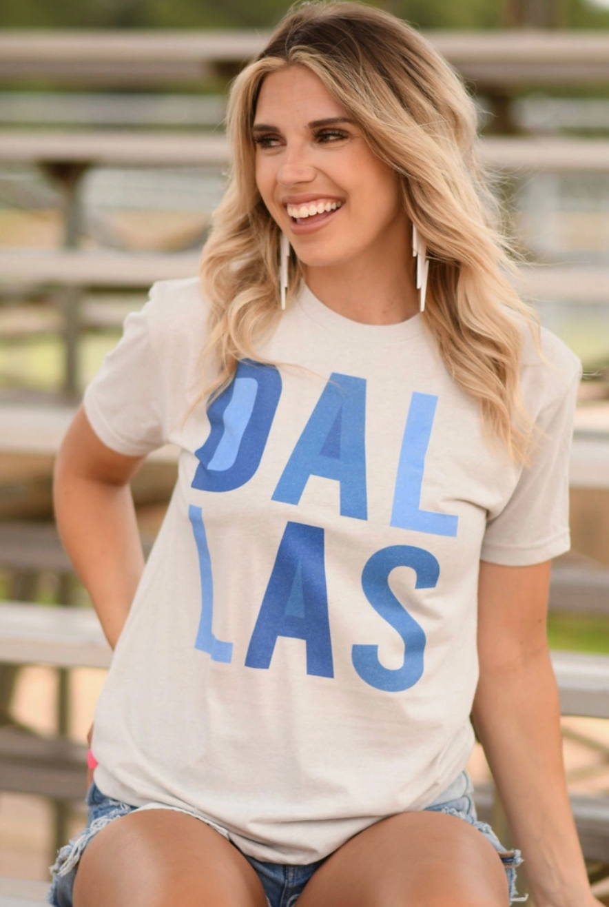 Dallas Cowboys Color Block Logo Shirt – babyfans