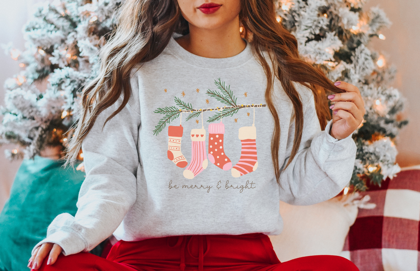 Be Merry & Bright Stockings