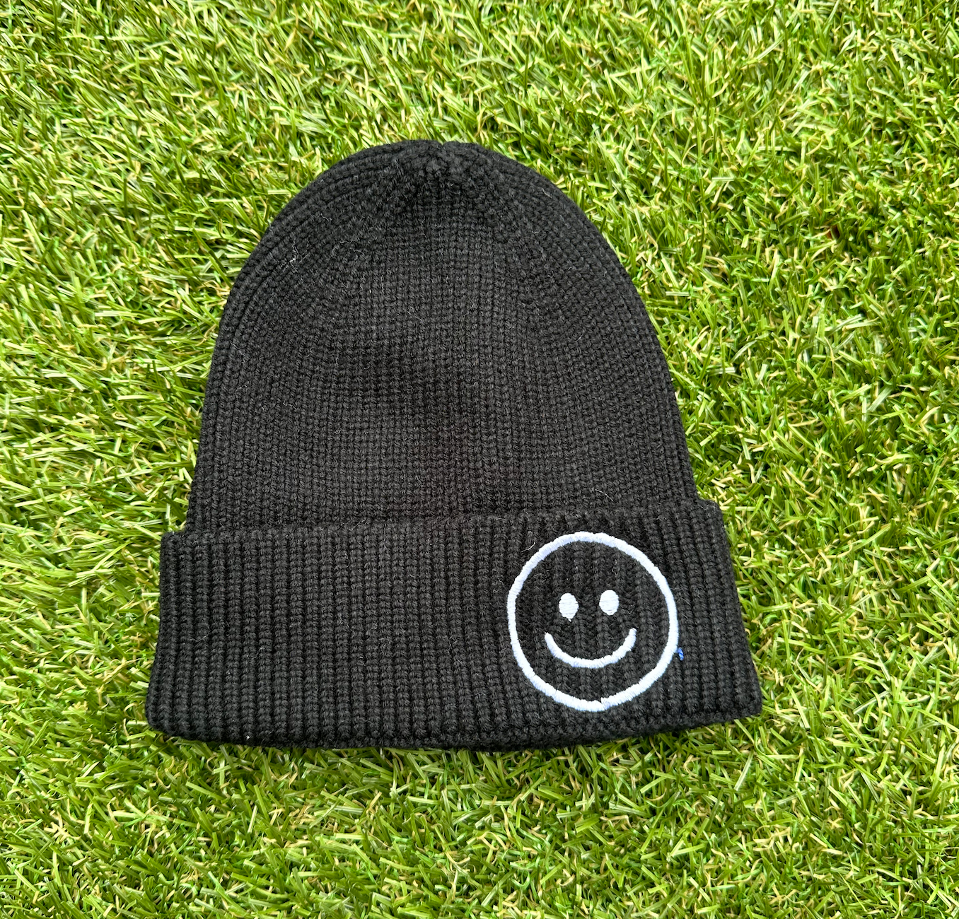 Smiley Beanie | Black