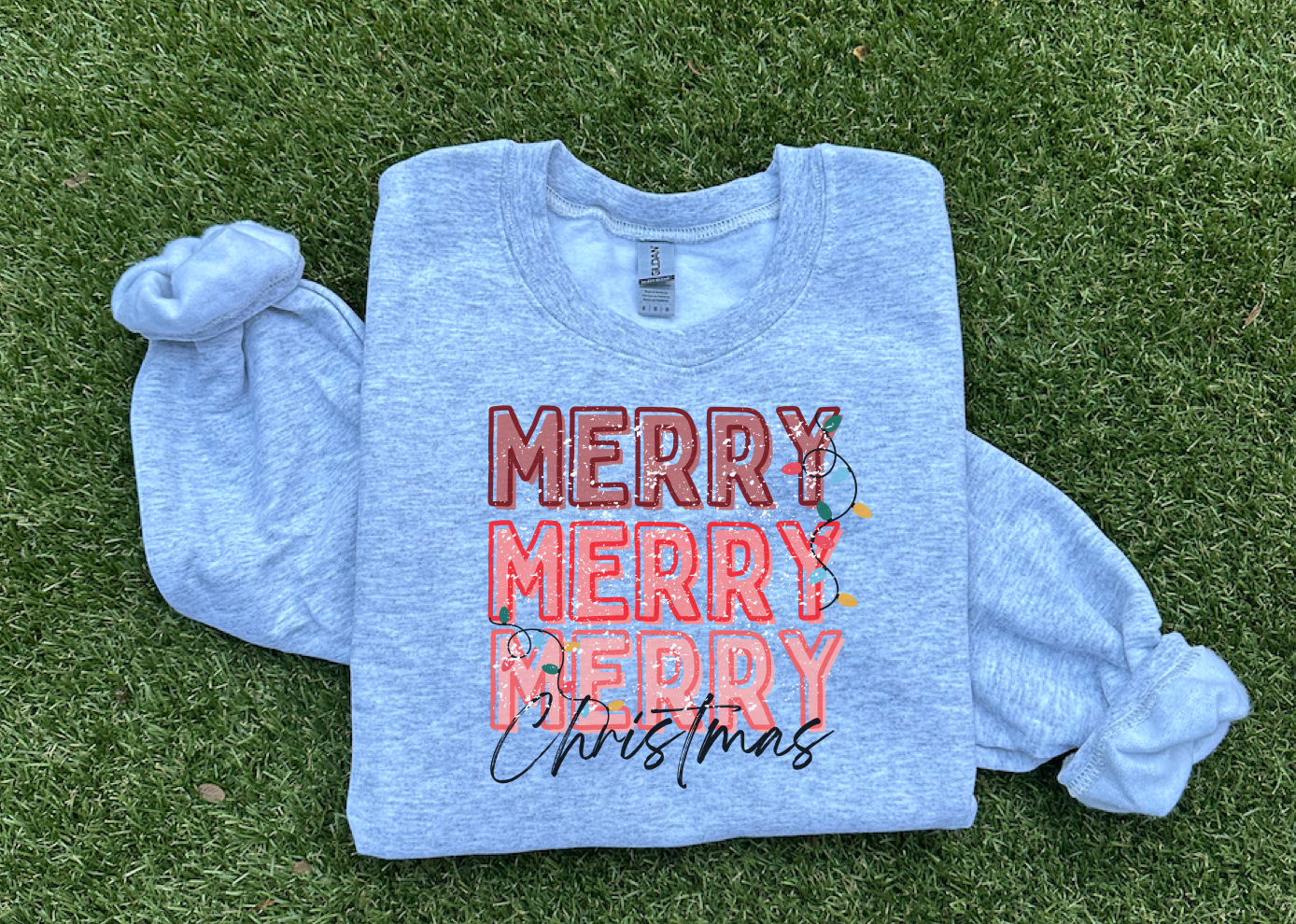 Distressed Merry Christmas