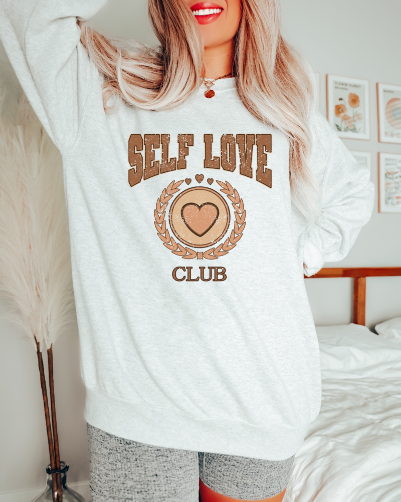 self love club sweatshirt