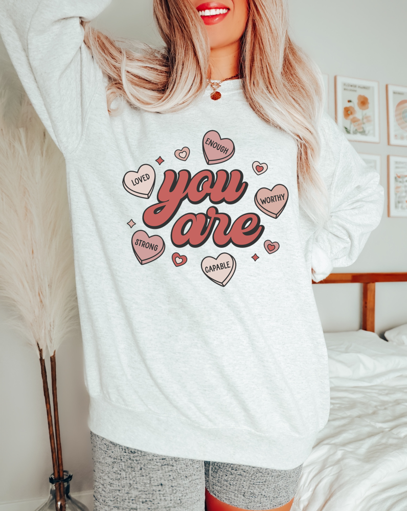 candy heart affirmations | adult