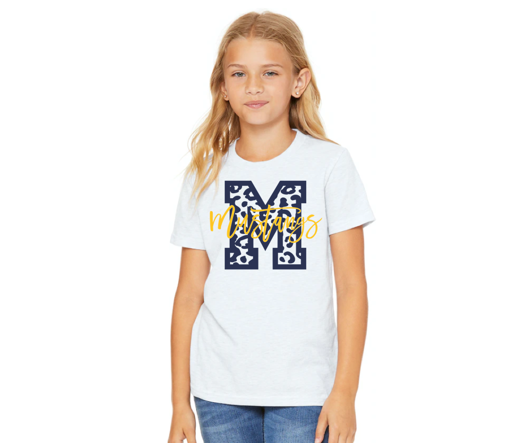 block leopard mustangs | youth, toddler