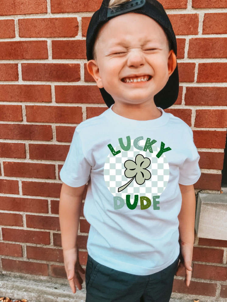 checkered lucky dude