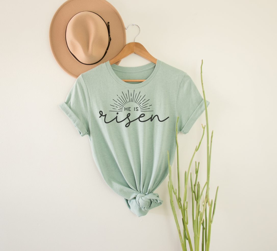 he is risen | black