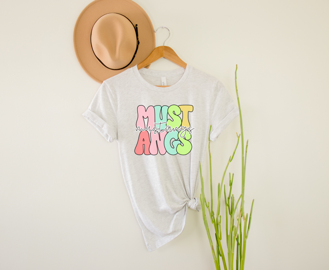 groovy bright mustangs | ash