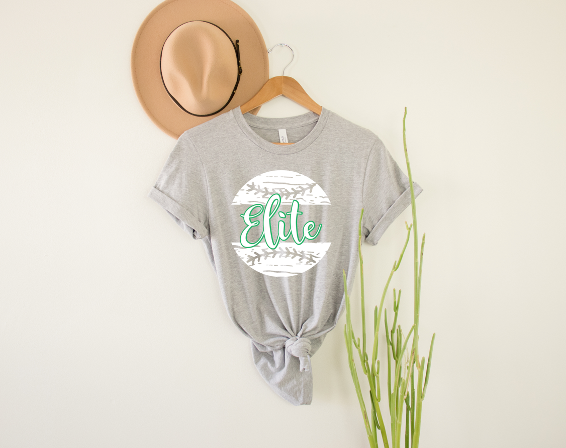 baseball elite tee | athletic heather