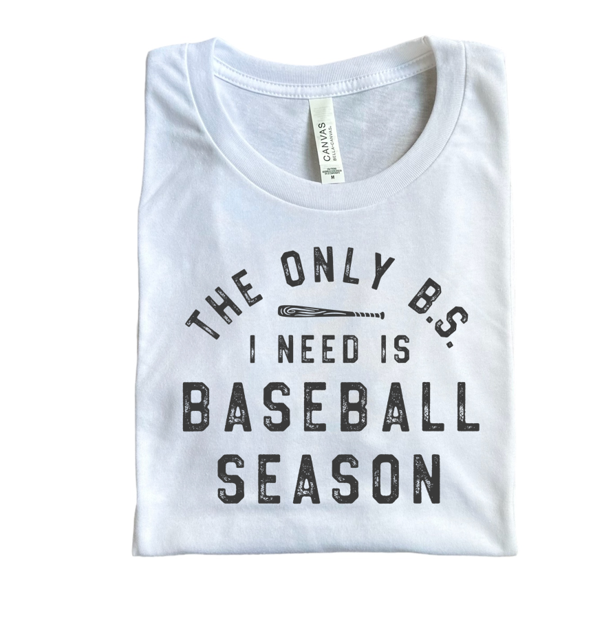 the only bs I need | white
