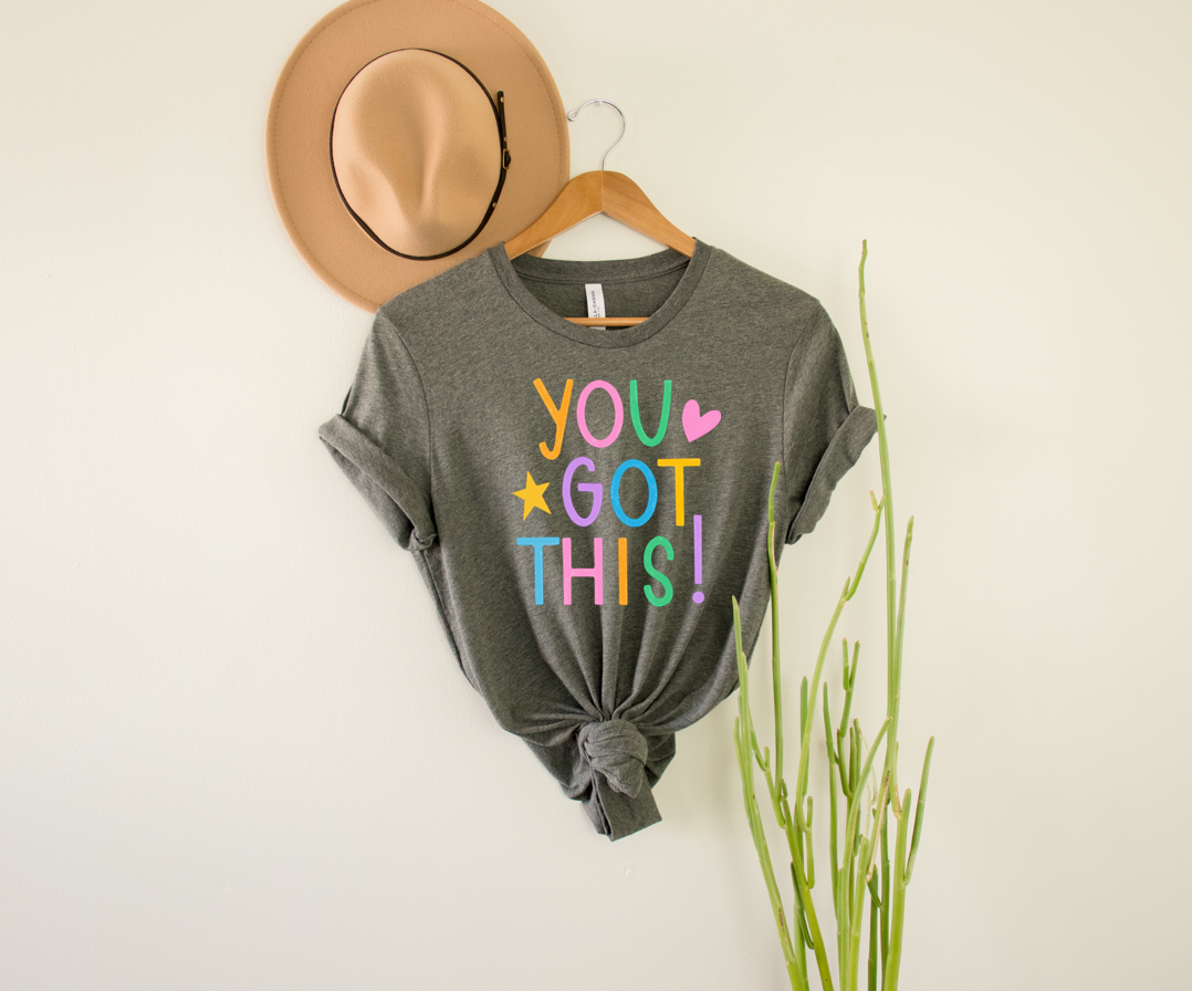 you got this | dark grey