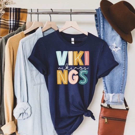 Double Block Vikings Tee