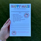 pastel happy mail notepad