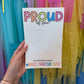 proud of you notepad