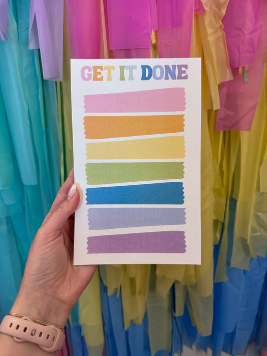 get it done notepad