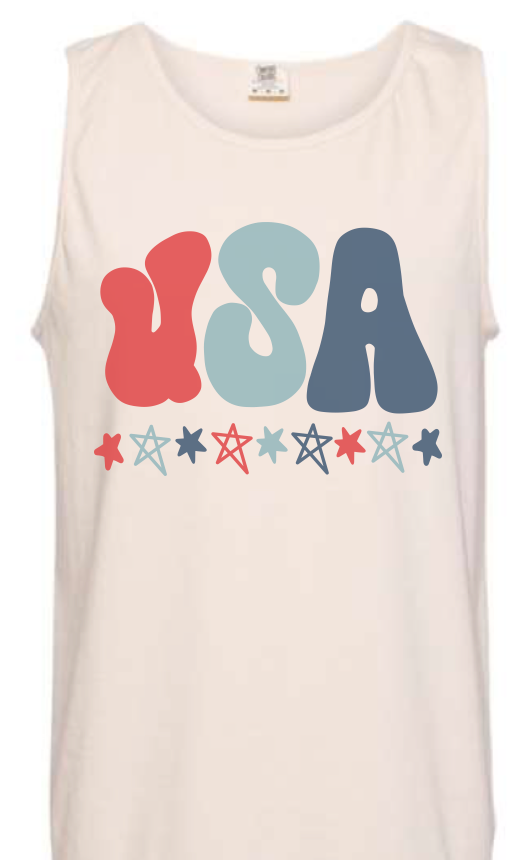 USA groovy tank