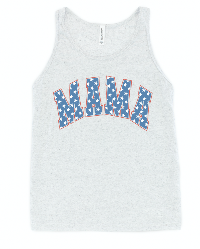 varsity stars mama tank | white flecked