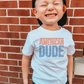 *kids* checkered american dude tee