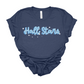 stacked blue hall stars | heather navy