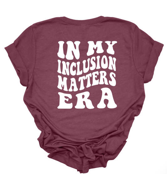 inclusion era | heather maroon
