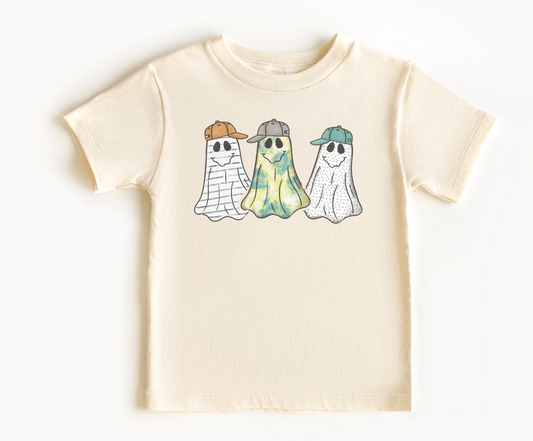 cool ghosts trio tee | natural