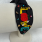 school love headband | black