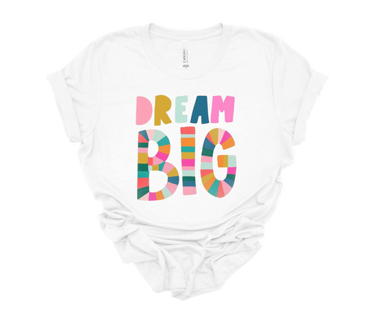 dream big tee | white | adult