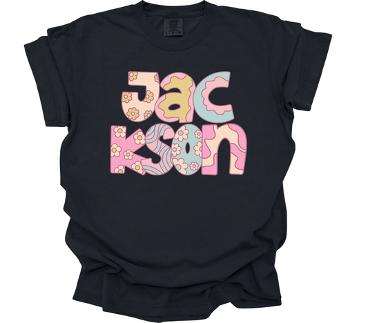 pastel groovy jackson | black