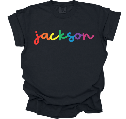 bright rainbow peach market jackson | black