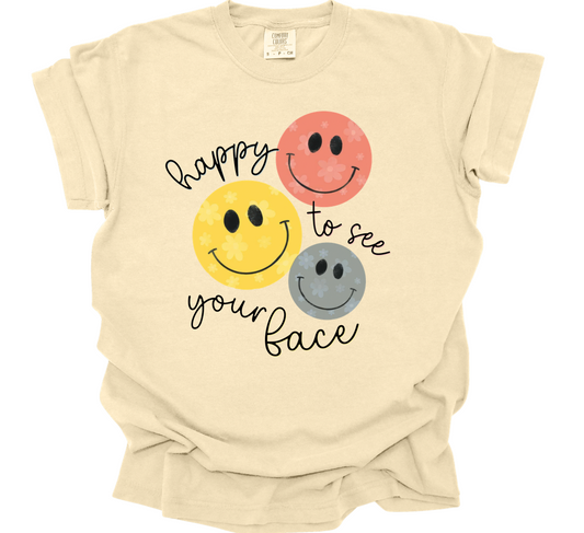 happy to see your face | banana