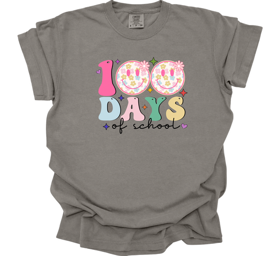 100 days of smiles | grey comfort color