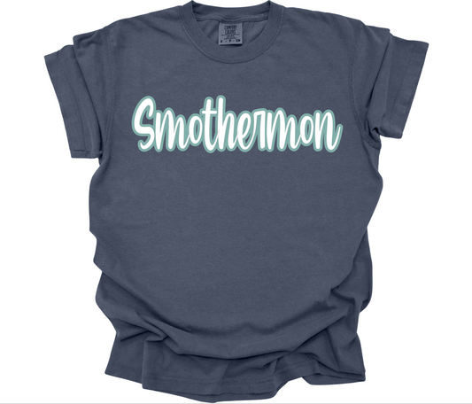 smothermon #1 | comfort color denim