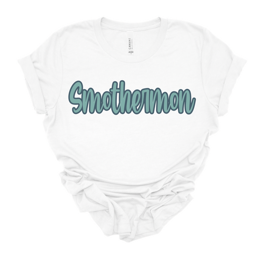 smothermon #3 | bella canvas white