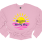 team deefowlks sweatshirt | light pink