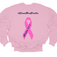 team deefowlks sweatshirt | light pink