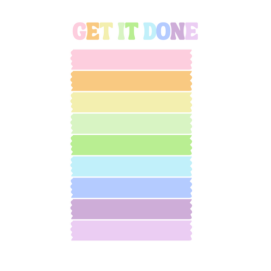 get it done notepad